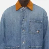 Vintage-Jeansjacke in Indigo