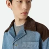 Vintage-Jeansjacke in Indigo