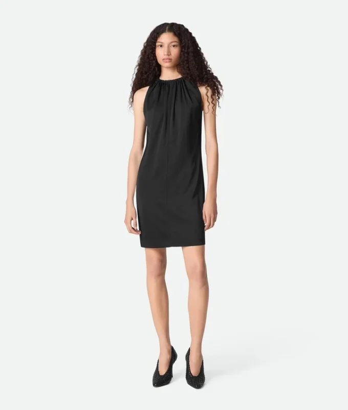 Viskose-Satin-Kleid Viskose-Satin-Kleid