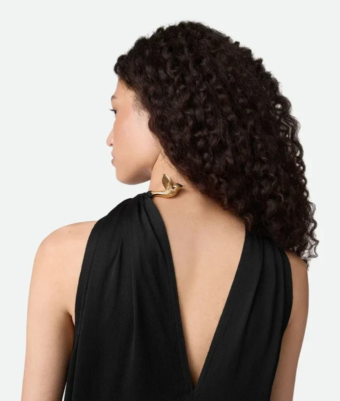 Viskose-Satin-Kleid Viskose-Satin-Kleid