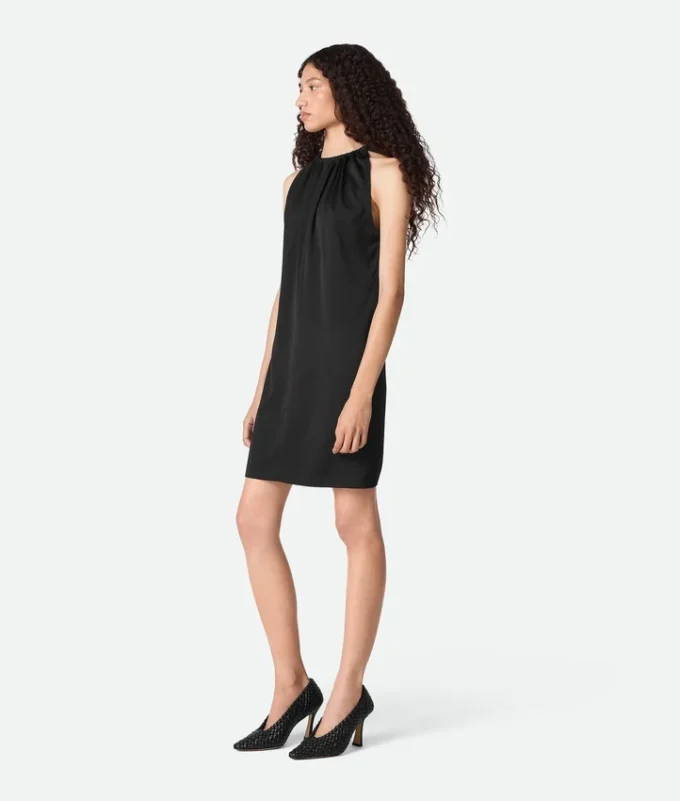 Viskose-Satin-Kleid Viskose-Satin-Kleid