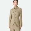 Viskose-Seiden-Hemdjacke Viskose-Seiden-Hemdjacke