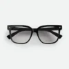 Weiche, quadratische Brille aus recyceltem Acetat