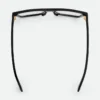Weiche, quadratische Brille aus recyceltem Acetat Weiche, quadratische Brille aus recyceltem Acetat