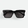 Weiche Sonnenbrille aus recyceltem Acetat in quadratischer Form