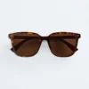 Weiche Sonnenbrille aus recyceltem Acetat in quadratischer Form Weiche Sonnenbrille aus recyceltem Acetat in quadratischer Form