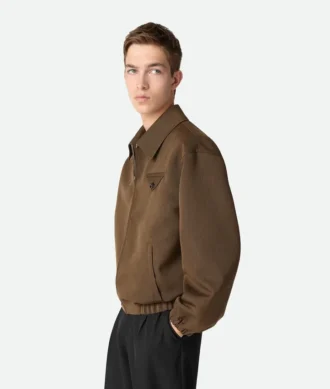 Weicher Wollblouson