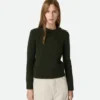 Woll-Bouclé-Pullover Woll-Bouclé-Pullover