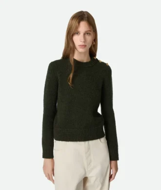 Woll-Bouclé-Pullover