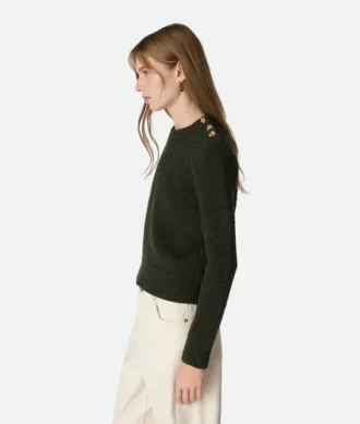 Woll-Bouclé-Pullover