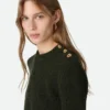 Woll-Bouclé-Pullover Woll-Bouclé-Pullover