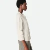 Woll-Strickjacke mit Rippmuster Woll-Strickjacke mit Rippmuster