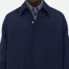 Wool Grain De Poudre Blouson Wool Grain De Poudre Blouson