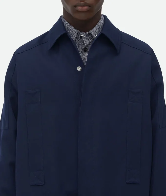 Wool Grain De Poudre Blouson Wool Grain De Poudre Blouson