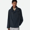 Zusammenpackbare Nylon-Blouson mit Kapuze Zusammenpackbare Nylon-Blouson mit Kapuze