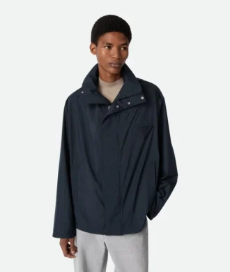 Zusammenpackbare Nylon-Blouson mit Kapuze